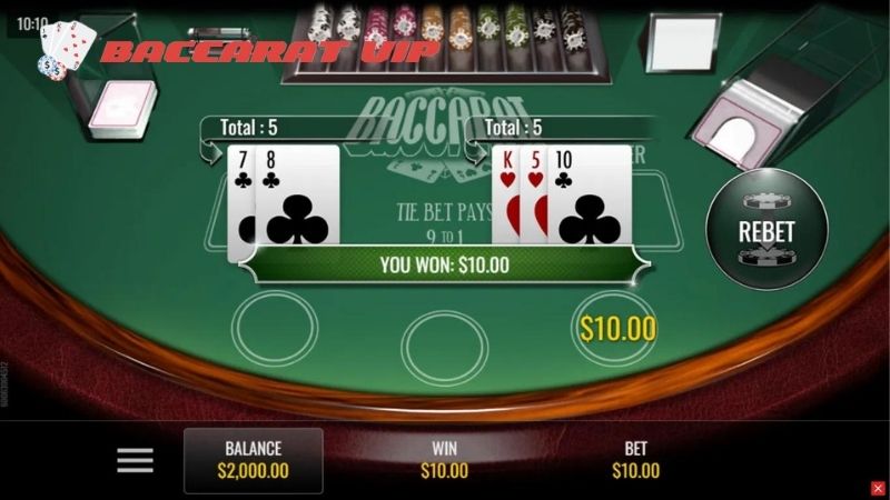Ưu tiên Banker và Player khi chơi Baccarat ở các casino online